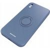 Spacecase Silicone Ring iPhone X/Xs blue - (5905719013745)