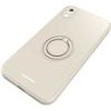 Spacecase Silicone Ring iPhone X/Xs bone - (5905719013752)