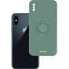 Spacecase Silicone Ring iPhone X/Xs dark green - (5905719013769)