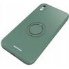 Spacecase Silicone Ring iPhone X/Xs dark green - (5905719013769)