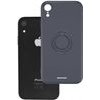 Spacecase Silicone Ring iPhone Xr black - (5905719013776)
