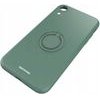 Spacecase Silicone Ring iPhone Xr dark green - (5905719013806)