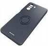 Spacecase Silicone Ring Poco F3 / Mi 11i black - (5905719014896)