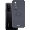 Spacecase Silicone Ring Poco F5 Pro black - (5905719038731)