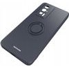 Spacecase Silicone Ring Poco F5 Pro black - (5905719038731)