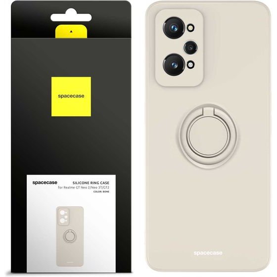 Spacecase Silicone Ring Realme GT Neo 2/Neo 3T/GT2 bone - (5905719014797)