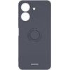 Spacecase Silicone Ring Redmi 13C 4G / Poco C65 black - (5905719107444)