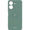 Spacecase Silicone Ring Redmi 13C 4G / Poco C65 dark gree - (5905719107475)