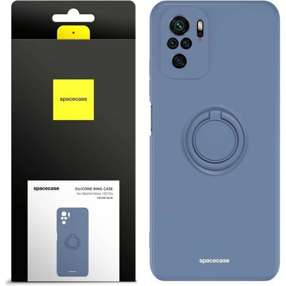 Spacecase Silicone Ring Redmi Note 10/10s blue - (5905719015183)