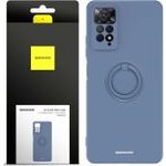 Spacecase Silicone Ring Redmi Note 11 Pro 4G/5G blue - (5905719015145)