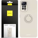 Spacecase Silicone Ring Redmi Note 11 Pro 4G/5G bone - (5905719015152)