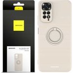 Spacecase Silicone Ring Redmi Note 11/11s bone - (5905719015114)