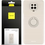 Spacecase Silicone Ring Redmi Note 9S/9 Pro bone - (5905719014711)
