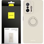 Spacecase Silicone Ring Xiaomi Mi 11T/11T Pro bone - (5905719014759)