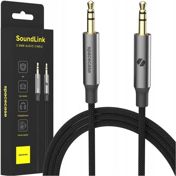Spacecase SoundLink 3.5mm to 3.5mm Cable 1M space gray - (SCACSL-S1-SG)