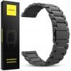 Spacecase Stainless Steel 22mm black - (5903943240616)