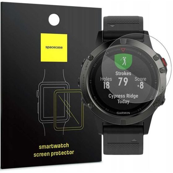 Spacecase SW Glass 2.5D Garmin Fenix 5 - (5905719015213)