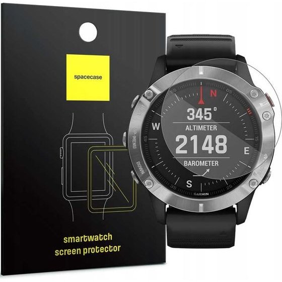 Spacecase SW Glass 2.5D Garmin Fenix 6 / 6 Pro - (5905719015237)