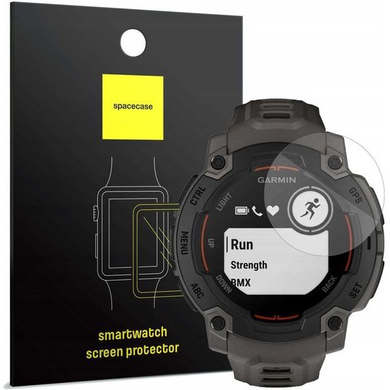 Spacecase SW Glass 2.5D Garmin Instinct E 45mm - (5905719118402)