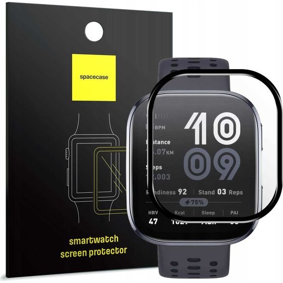Spacecase SW Hybrid Glass Amazfit Bip 6 - (5905719119607)