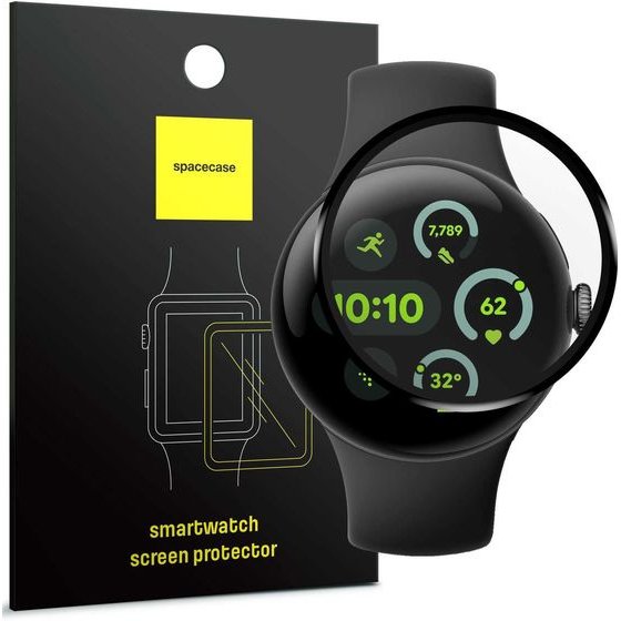 Spacecase SW Hybrid Glass Google Pixel Watch 3 45mm - (5905719111793)