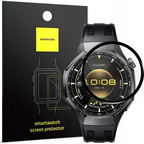Spacecase SW Hybrid Glass Huawei Watch GT6 Pro 46mm - (5905719132941)