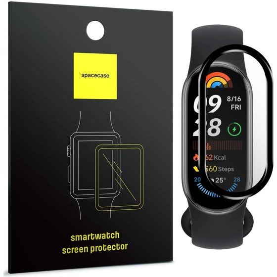 Spacecase SW Hybrid Glass Mi Band 9 - (5905719111809)