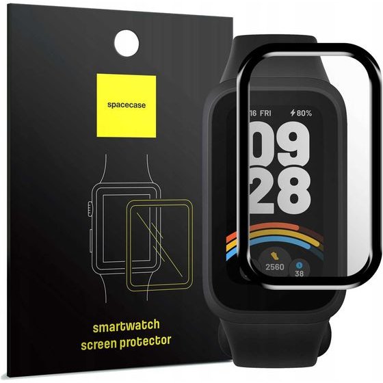 Spacecase SW Hybrid Glass Xiaomi Smart Band 9 Active - (5905719117269)
