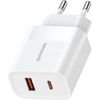 Spacecase USB Charger 20W SC002W white - (5905719105150)