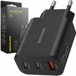 Spacecase USB Charger 30W GaN SC003B black - (5905719109219)