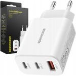 Spacecase USB Charger 30W GaN SC004W white - (5905719109226)