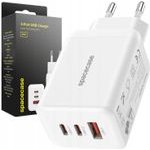 Spacecase USB Charger 65W GaN SC009W white - (5905719109264)