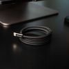 Spacecase USB-A to USB-C Magnetic Cable 1M CL07 black - (5905719129019)