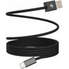 Spacecase USB-A to USB-C Magnetic Cable 1M CL07 black - (5905719129019)