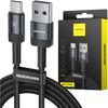 Spacecase USB-C Cable 1M 3A black - (5905719072537)