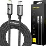 Spacecase USB-C to Lightning Cable 1M 20W CL05 - (5905719109202)