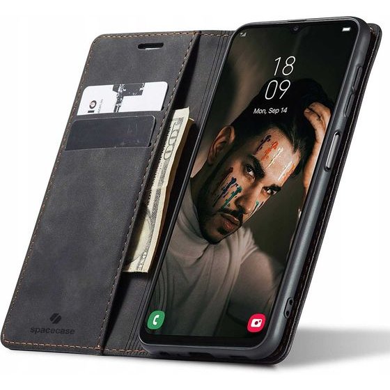 Spacecase Wallet Galaxy A13 4G black - (5903943293995)