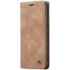Spacecase Wallet Galaxy A21s light brown - (5903943207558)