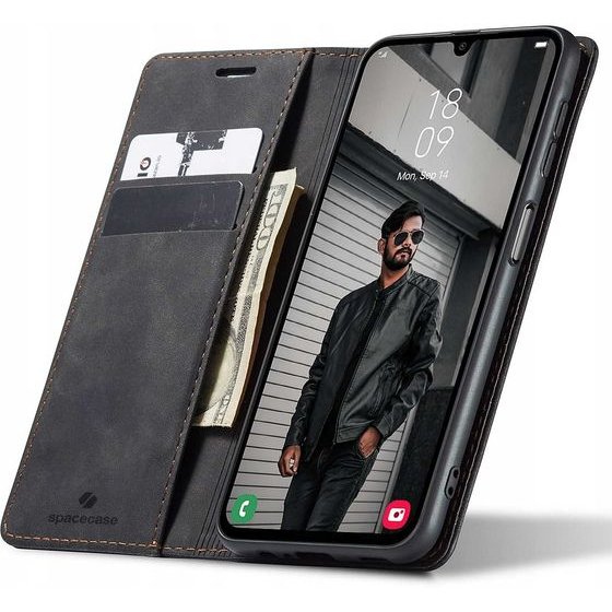 Spacecase Wallet Galaxy A24 black - (5905719012908)