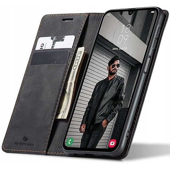 Spacecase Wallet Galaxy A25 5G black - (5905719108335)