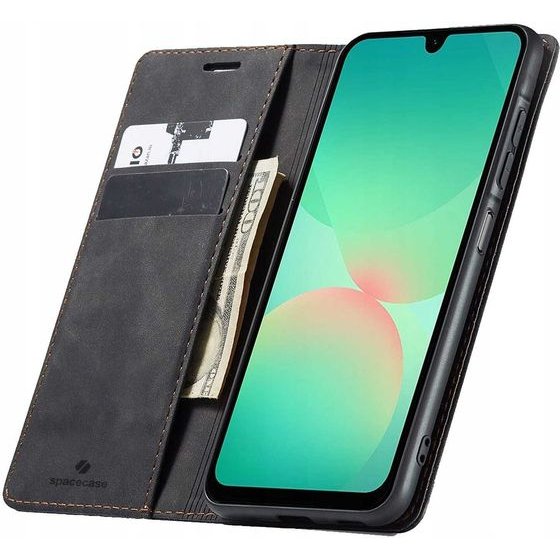 Spacecase Wallet Galaxy A27 5G black - (5905719141332)