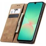 Spacecase Wallet Galaxy A27 5G light brown - (5905719141356)