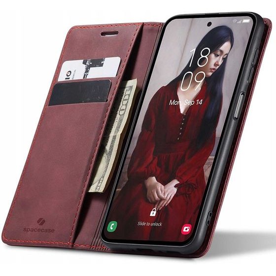 Spacecase Wallet Galaxy A32 5G red - (5903943232444)