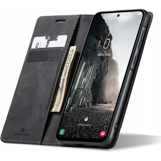 Spacecase Wallet Galaxy A36 black - (5905719117436)