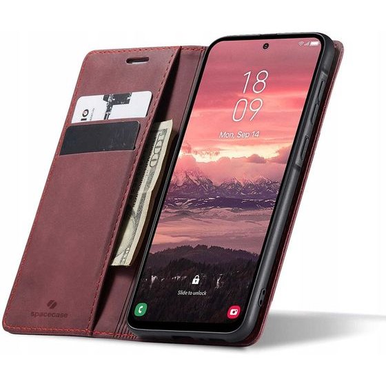 Spacecase Wallet Galaxy A36 red - (5905719117450)