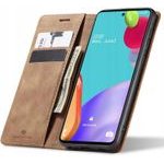 Spacecase Wallet Galaxy A52 5G light brown - (5903943229857)