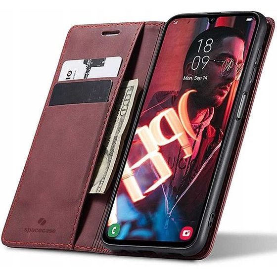 Spacecase Wallet Galaxy A55 5G red - (5905719108908)