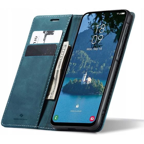 Spacecase Wallet Galaxy A56 blue - (5905719117559)