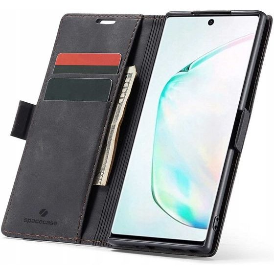 Spacecase Wallet Galaxy Note 10 black - (5903943200122)