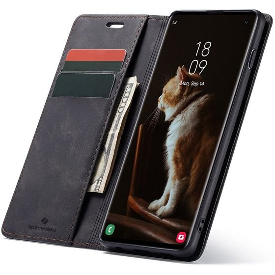 Spacecase Wallet Galaxy S10 black - (5903943200245)